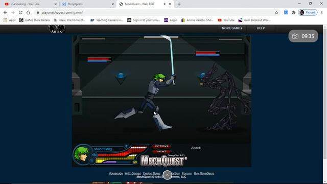 Mech Quest - Play space games online in our free sci-fi mecha RPG смотреть онлайн