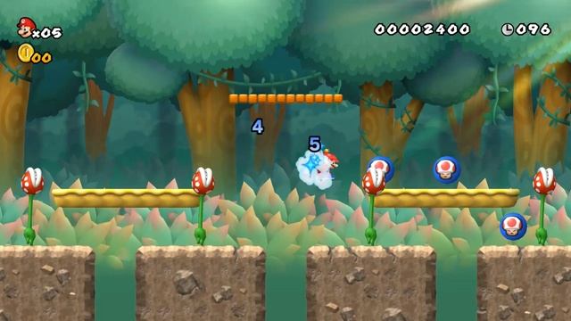 [TAS] NSMBW 5-Plant (All Patterns) смотреть онлайн