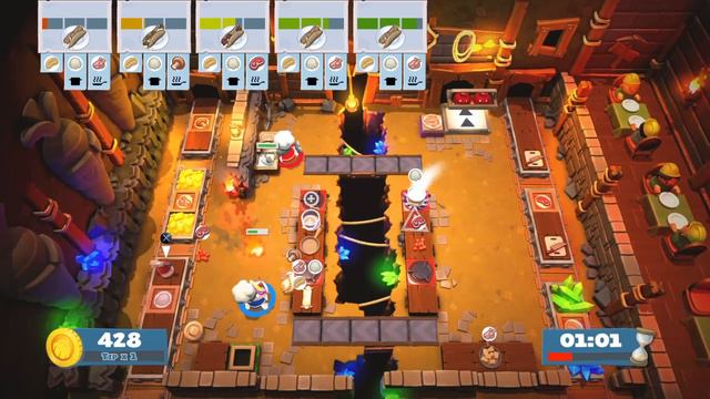 The Doodlettes play Overcooked 2: Part 5 Gameplay смотреть онлайн