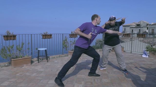 Неаполитанское фехтование | Бой двумя клинками | Олег Мальцев