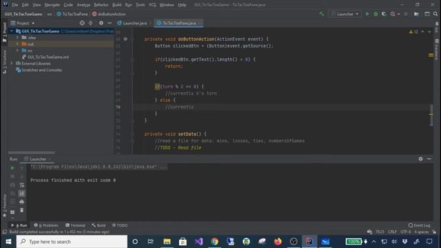 Java 2, Fall 2020 - Tic Tac Toe Project смотреть онлайн