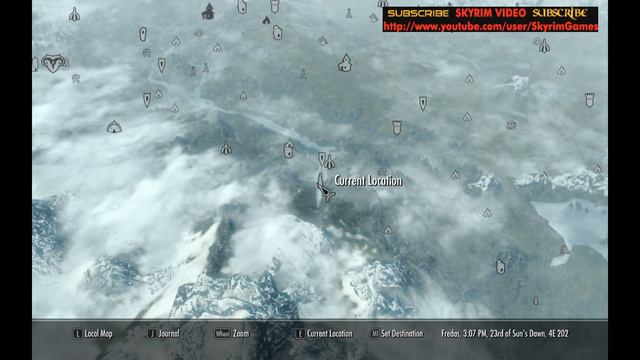 Skyrim - Bind, Become Ethereal shout map location смотреть онлайн