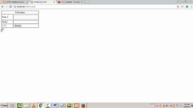 How to make a calculator in PHP step by step part 2 смотреть онлайн