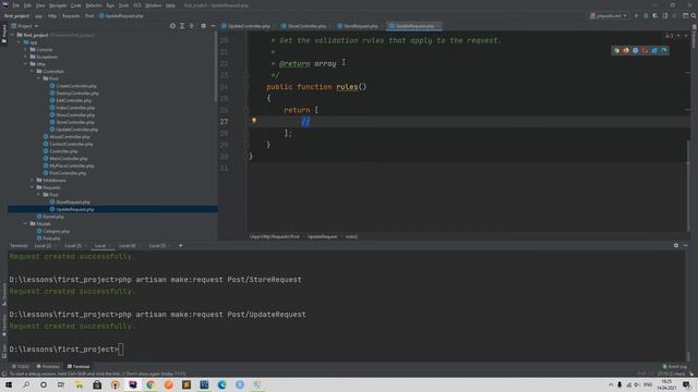 Laravel курс с нуля, база. 26. Класс Request в Laravel смотреть онлайн