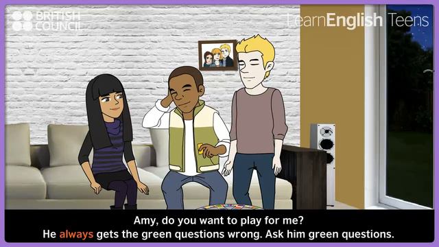 British Council for teens Adverbs of frequency смотреть онлайн
