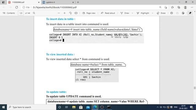 Postgres SQL смотреть онлайн