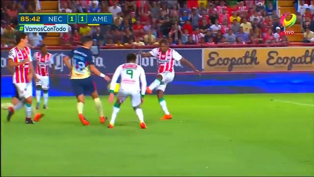 Clausura 2018 | Gol de Brayan Beckeles (Necaxa vs América) смотреть онлайн