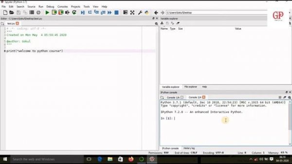 Basic of Python Spyder IDE for python beginners |Python tutorial|Spyder IDE|#3