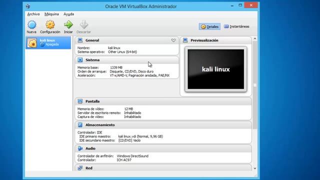 Como descargar e instalar Kali Linux en la maquina virtual VirtualBox 2017 смотреть онлайн
