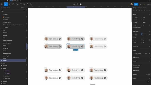 How to Design Chip Components in Figma | Material Design Tutorial смотреть онлайн
