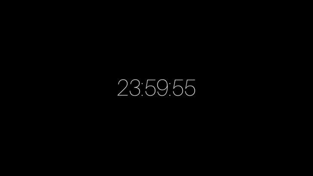 Отчёт времени для новый год 2023 с 23:59:30 смотреть онлайн
