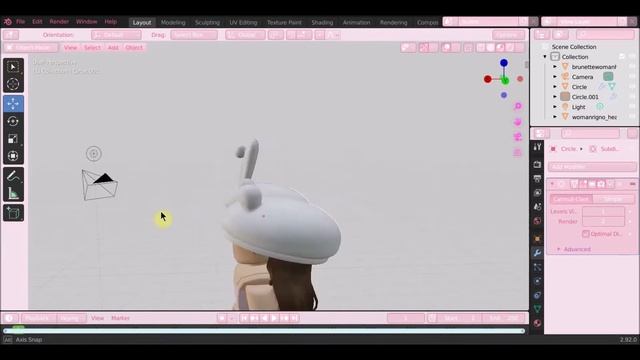 Roblox UGC Kawaii Beret Speedmodel! | Blender Speed-model UGC concept смотреть онлайн