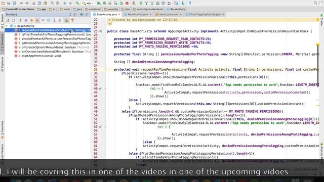 Android Permissions - Part 5, Handling multiple runtime permissions смотреть онлайн