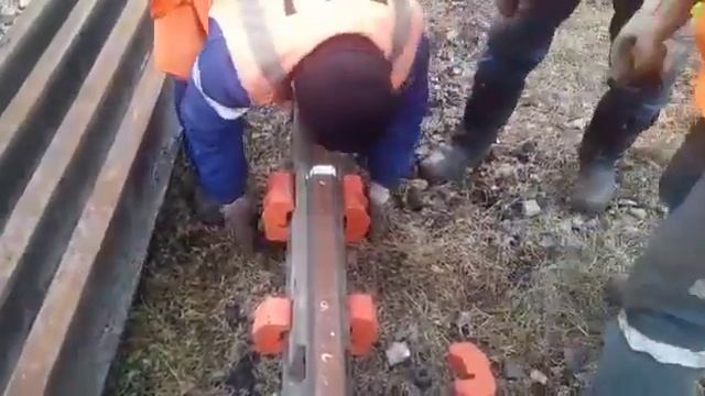 Установка ПСС 36 (путевой соединитель стыков) смотреть онлайн