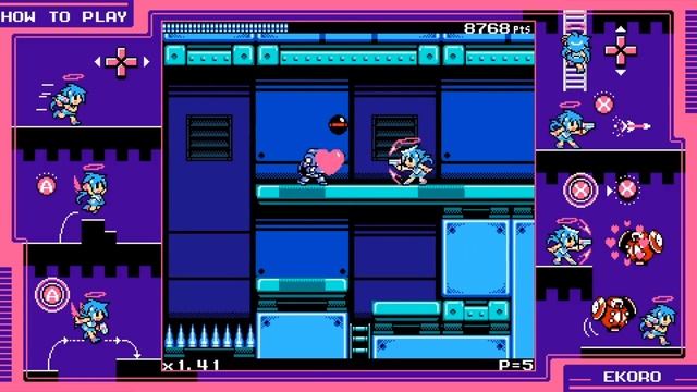 Mighty Gunvolt (PC) - Longplay смотреть онлайн