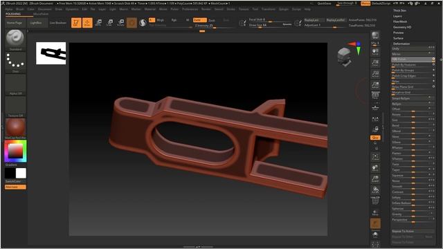 Автофаски в Zbrush | БЫДЛО-ГАЙД | Автоматические фаски в Zbrush