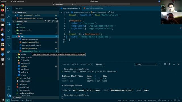 02 Angular Module & Component Introduction смотреть онлайн