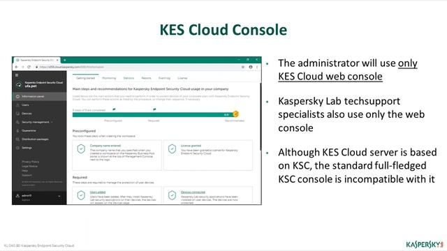 Part 1: What constitutes Kaspersky Endpoint Security Cloud смотреть онлайн