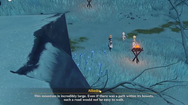 The Chalk Prince and the Dragon | Genshin Impact | Albedo Event Quest I Cutscenes (EN/Lumine) смотреть онлайн