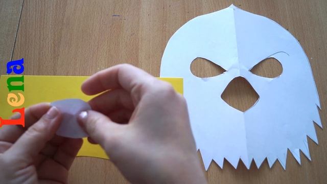 Adler Maske basteln ? how to make eagle mask ? как сделать маску орла из бумаги смотреть онлайн