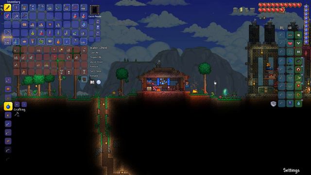 Let's Play Terraria 1.4 Episode 14 - How To Organize Chests смотреть онлайн