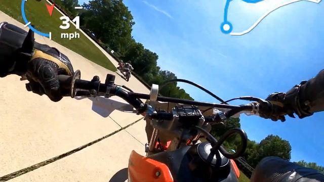 Honda XR 100 Racing In Michigan