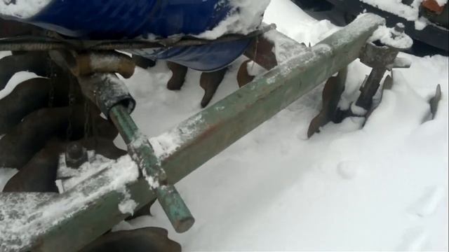 Самодельная дисковая борона для мтз, т-40 смотреть онлайн