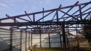 Изготовил ФЕРМЫ на гараж своими руками