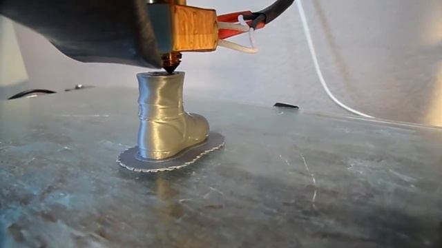 Печать на 3D-принтере Faberant слоем 0.1 мм смотреть онлайн