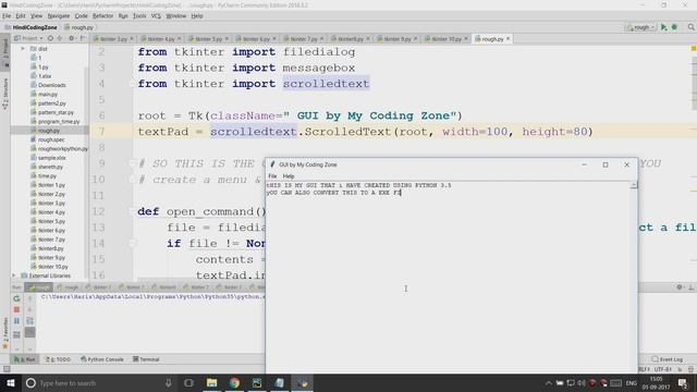 Python GUI using Tkinter смотреть онлайн