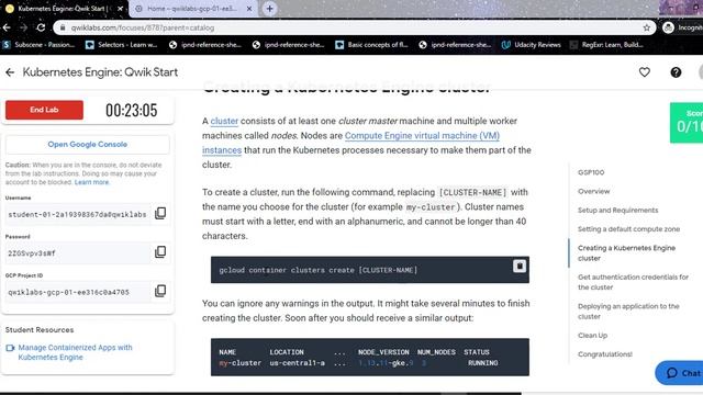Lab 4: Kubernetes Engine: Qwik Start смотреть онлайн