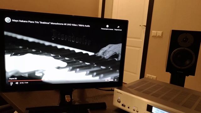 Dynaudio Emit M20 & Rotel A14 - Mayo Nakano Piano Trio Scabious смотреть онлайн