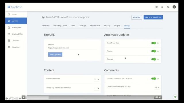 The Bluehost WordPress Management Panel I Inside the Blue Lab with Bluehost (Webinar) смотреть онлайн