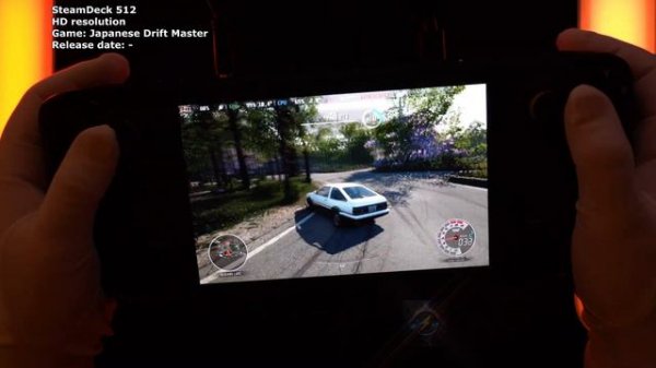 Japanese Drift Master - SteamDeck FPS Test Gameplay