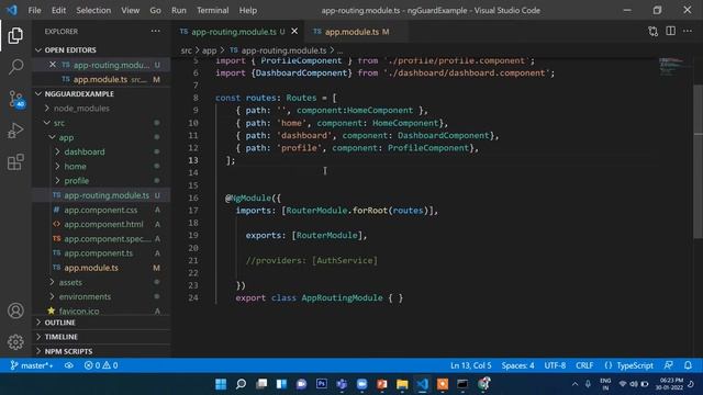 How Angular 12 AuthGuad Works | Angular 12 Auth Guard tutorial | Angular 12 Tutorial смотреть онлайн