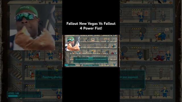Fallout New Vegas Vs Fallout 4 Power Fist! смотреть онлайн