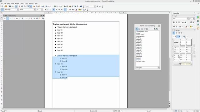 Open Office 4 Writer Beginners Tutorial | Word Processing Tutorial