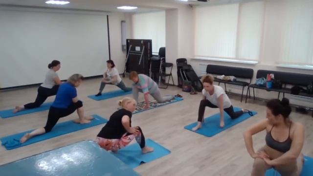 9 июня прошёл мастер-класс по йоге под руководством Сироткиной Н.В. смотреть онлайн