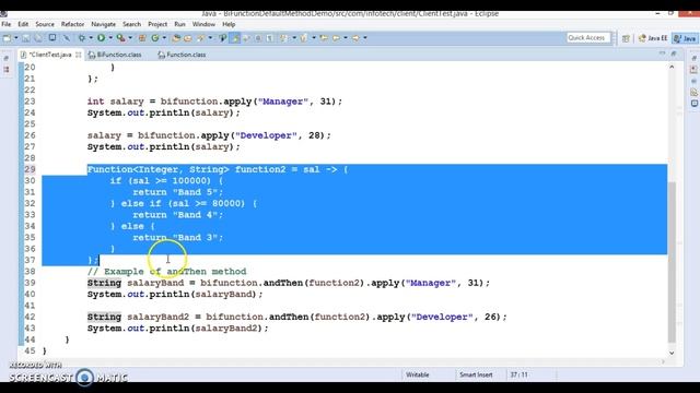 Java Lambda-BiFunction andThen example смотреть онлайн