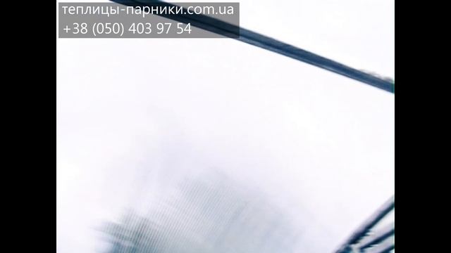 Обзор теплицы 3х4 из квадратной оцинкованной трубы. Теплица под поликарбонат