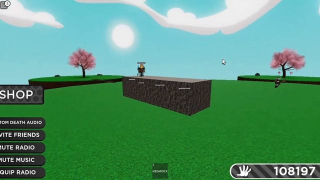 when everyone has mega rock..||roblox slap battles смотреть онлайн