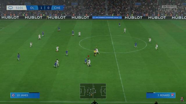 OLYMPIQUE LYONNAIS VS CHELSEA | UEFA WOMEN'S CHAMPIONS LEAGUE FINAL | FIFA 23 4K GAMEPLAY смотреть онлайн