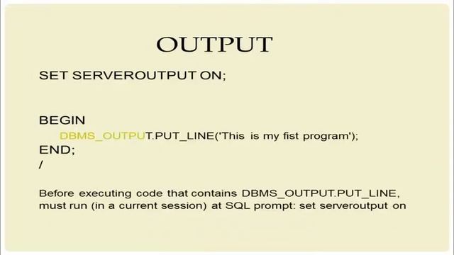 Introduction to PL SQL Online Training Classes part 1 смотреть онлайн