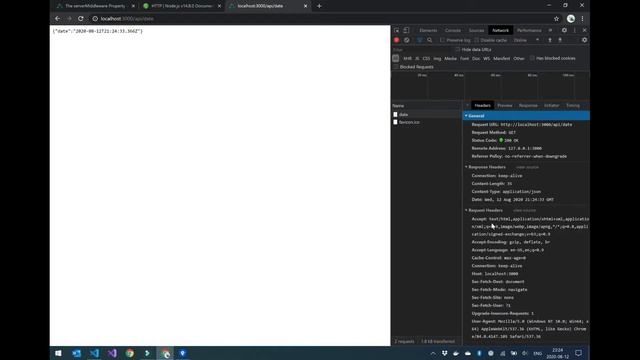 Adding a nuxt api middleware | Zero to Deployed app with nuxtjs смотреть онлайн