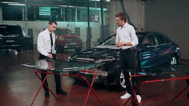 Восстановление в деталях//кузовной ремонт Mercedes-Benz смотреть онлайн