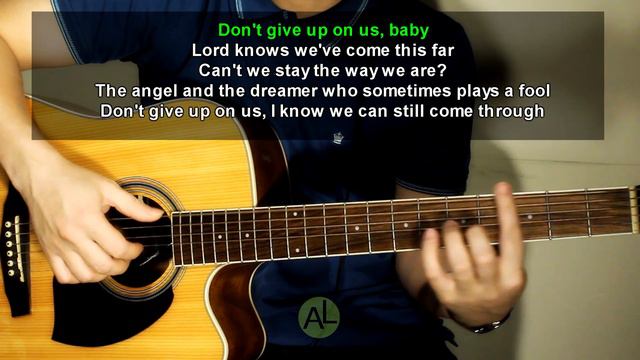 Don't give up on us - Acoustic karaoke (David Soul) смотреть онлайн