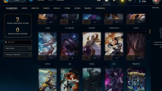 30 LVL Unranked (NA) Champions: 39 Skins: 1 смотреть онлайн