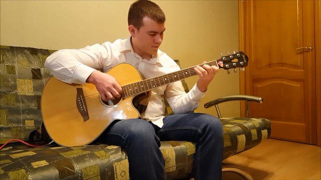 Кино - Когда твоя девушка больна (fingerstyle guitar cover) смотреть онлайн