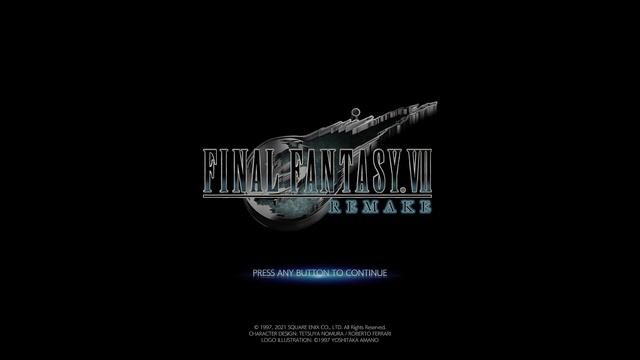 Title Screen | Final Fantasy VII Remake: Intergrade | 4K 60FPS HDR смотреть онлайн