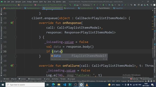 9 - Getting Started YouTube API Android Kotlin: Setup Playlist Player Part 1 смотреть онлайн
